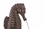 Seahorse Table or Floor Water Fountain Bronze Finish - Image 2