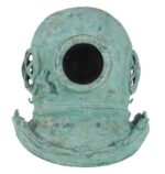 16.75" Shipwreck Finish Diving Helmet Wall Decor