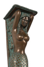 Bronze Mermaid Figure Head