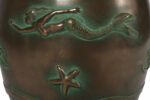 Swimming Mermaid Planter Verde Bronze - Image 3