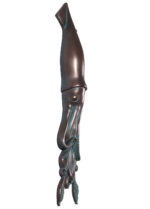 Squid Wall Sculpture (Verde Bronze) - Image 3