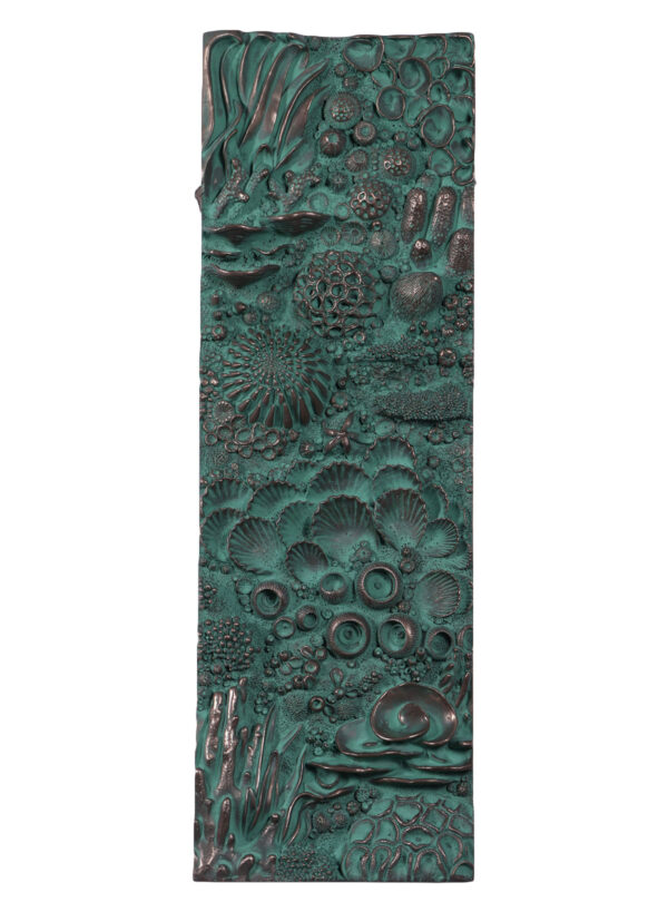 Coral Collage Wall Decor Verde Bronze