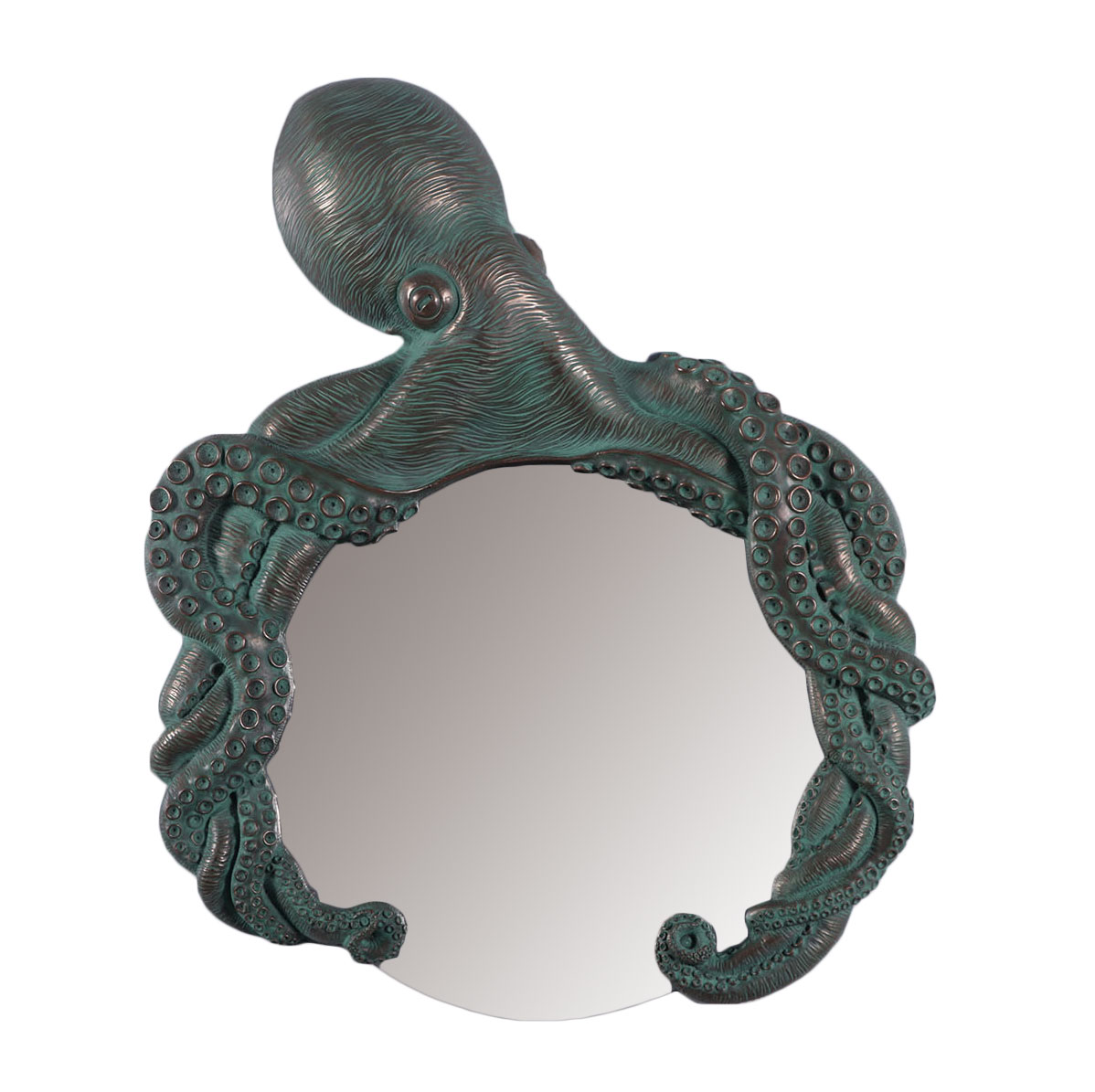 HX495 Octopus Mirror Verde Bronze - Image 1