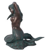 LOLA Sitting Mermaid Verde Bronze - Image 3