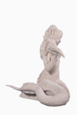 LOLA Shell Sitting Mermaid Roman Stone - Image 3