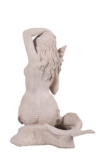 LOLA Shell Sitting Mermaid Roman Stone - Image 4