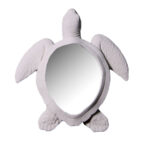 Sea Turtle Mirror Whitestone Finish