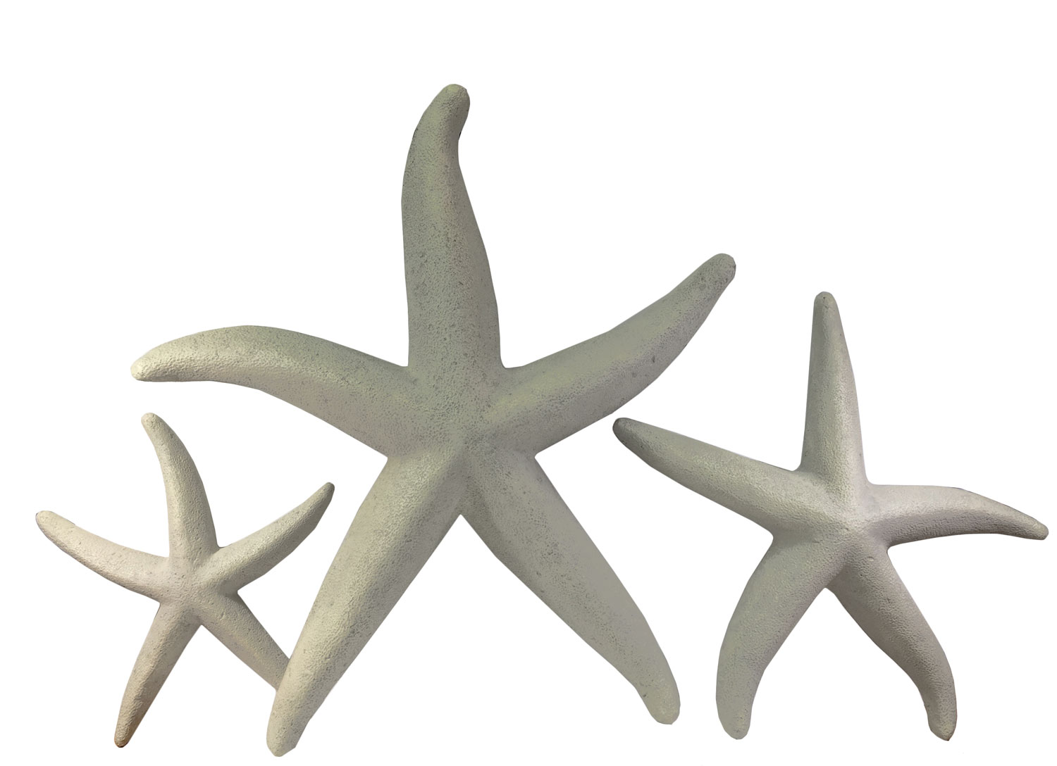 IC022 Starfish Trio Small Medium Large Wall Decor (Natural) - Image 1