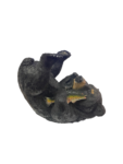 Nautical Tropical Imports Black Bear Holding Trout Bottle Holder Novelty Decor