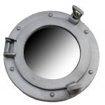 9” Aluminum Porthole Mirror