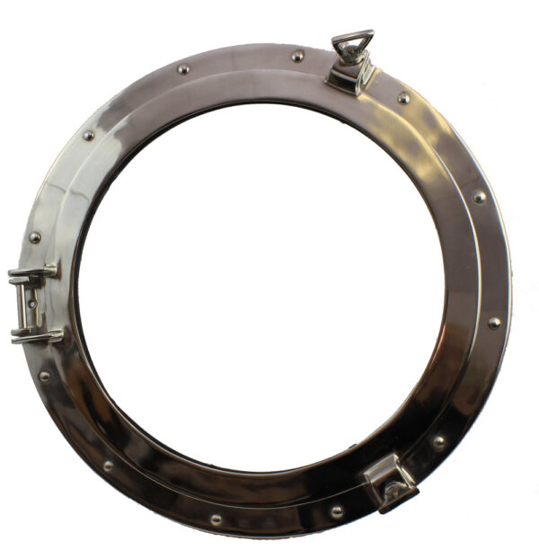 21” Chrome Finish Porthole Window