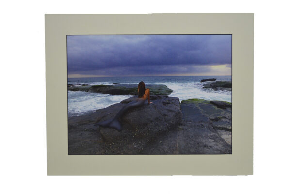 Mermaid Cay 11"H x 14"L Matted Print