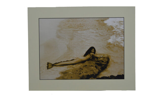 Mermaid in Heaven 11"L x 14"H Matted Print