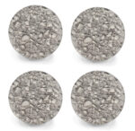 Tiny Shells Set of 4 Super Absorbent Drink Coasters