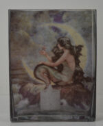 8"H Beauty of the Sea Mermaid Glass Vase with Tea Light Candle Holder - Image 2