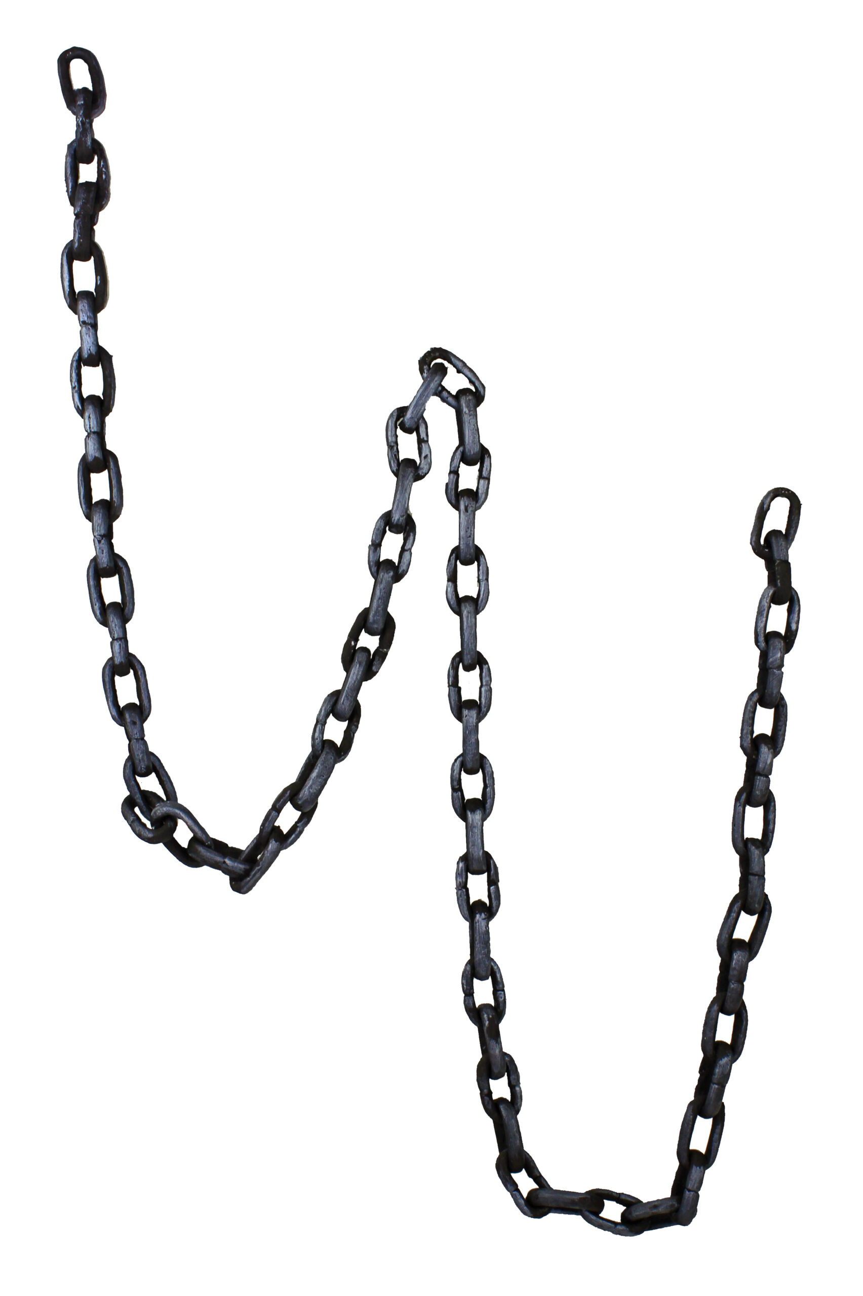 SE287 78 inch Decorative Nautical Styrofoam Chain - 1 inch 78"L Decorative Nautical Styrofoam Chain - 1"W