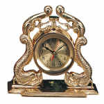 se470-15-brass-dragon-clock 15" Brass Dragon Clock - Image 1