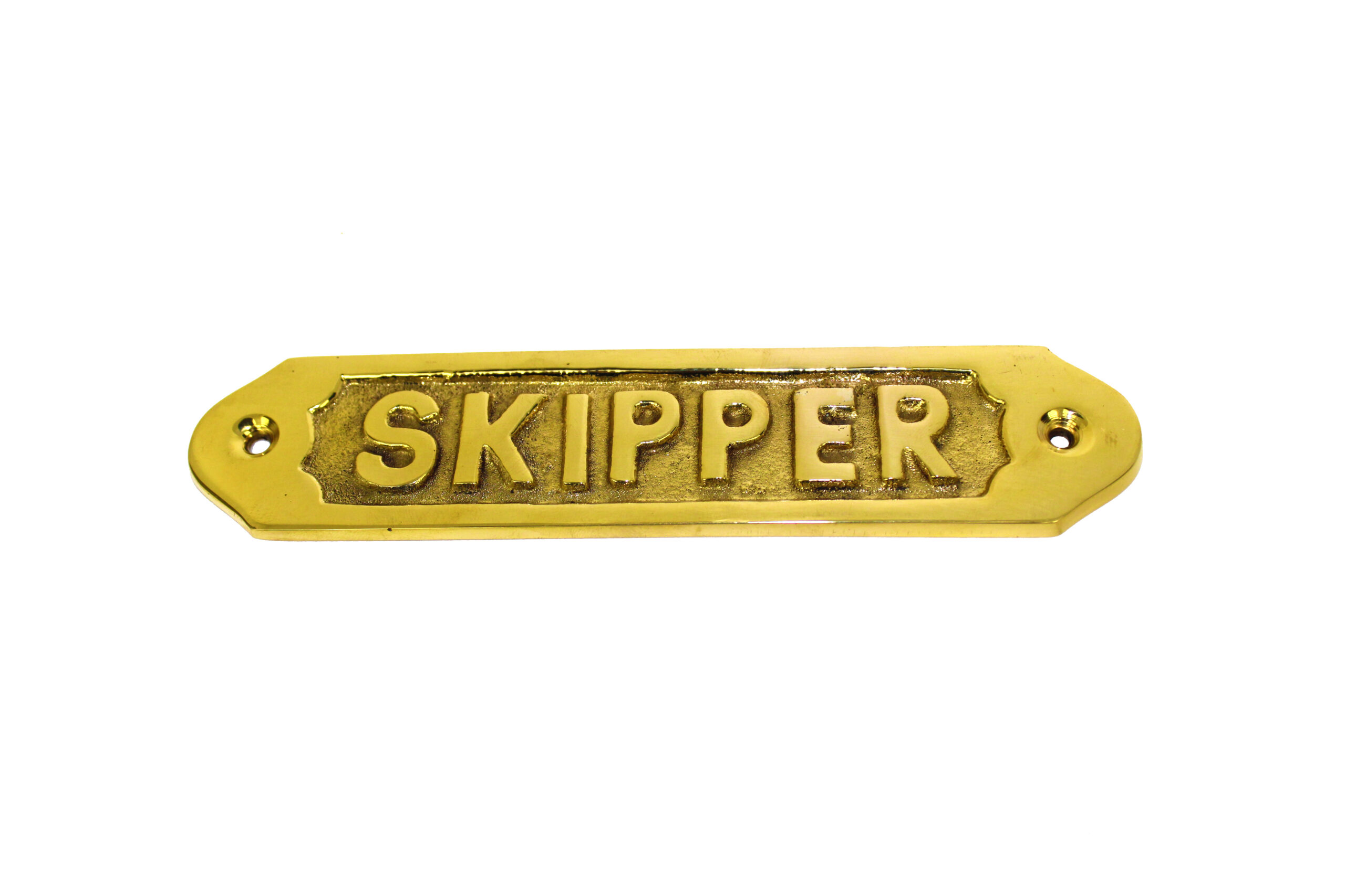 SE960_IMG_7517-Skipper-Plaque-Solid-Brass-6-Wall-Decor-Nautical-Tropical-Home-Decor Skipper Plaque Solid Brass 6" Wall Decor - Image 1