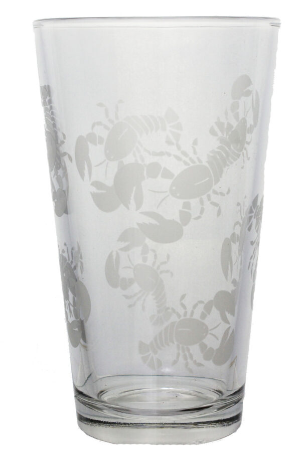 6”H Lobster Large Beverage Glasses Set of 4