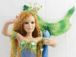 32"H Porcelain Fantasy Mermaid Doll - Image 2