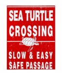 Save the turtles VSCO Girl sign