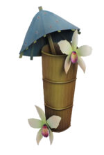 27"H Metal Mai Tai Wall Art