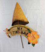 17"H Metal My Tiki Bar Wall Sign - Image 2