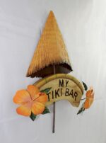 17"H Metal My Tiki Bar Wall Sign - Image 3