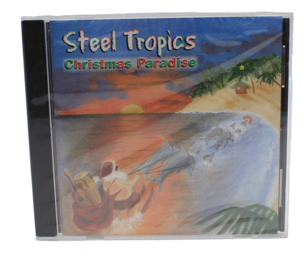 TL002-steel-tropics-christmas-paradise-tom-liston-music-cd Christmas Paradise by Steel Tropics Tom Liston - Image 1