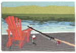 Lakeside Water 20"W x 30"L Indoor or Outdoor Rug