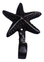 Starfish Shaped Wall Hook Iron Polished Metal