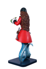 Sassea The Renegade Mermaid Pirate Sculpture 5ft Tall - Image 5